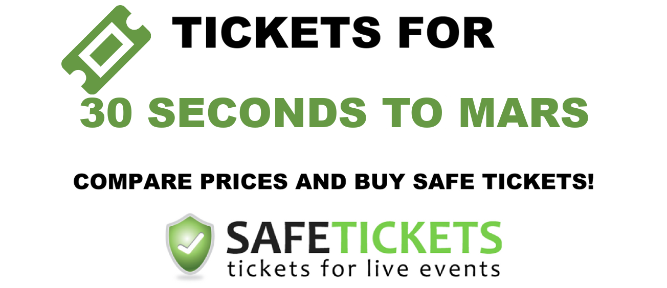 30 Seconds To Mars, Palacio de Deportes, 27 May Tickets - SafeTickets.net